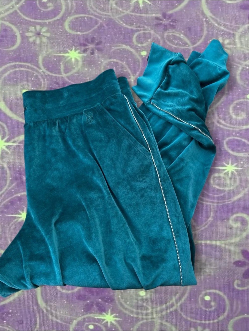 pants with detail #suede #flaresesEge size XL